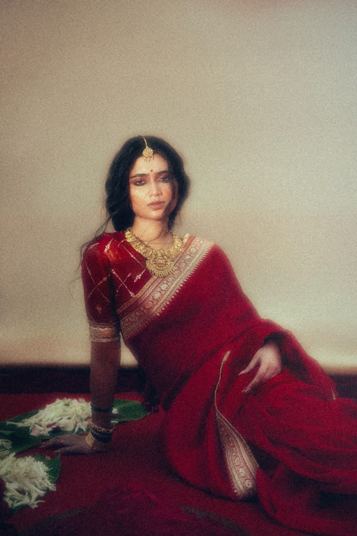 saree aesthetics