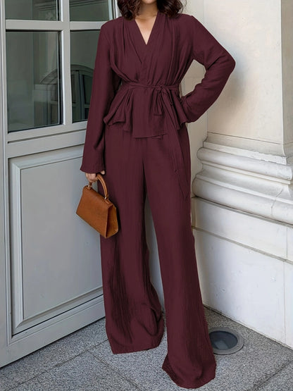 Belted Co-ord Set